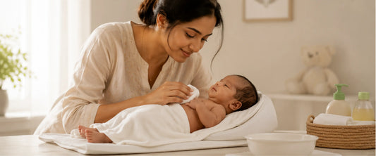 Baby Bath Routine for 0-6 Months