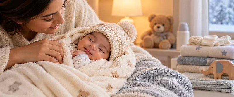 How to Keep a Newborn Warm in Winter Without Overheating