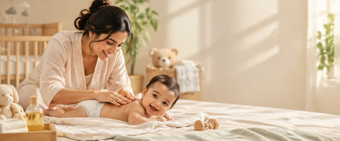 How to Massage a Newborn Baby at Home