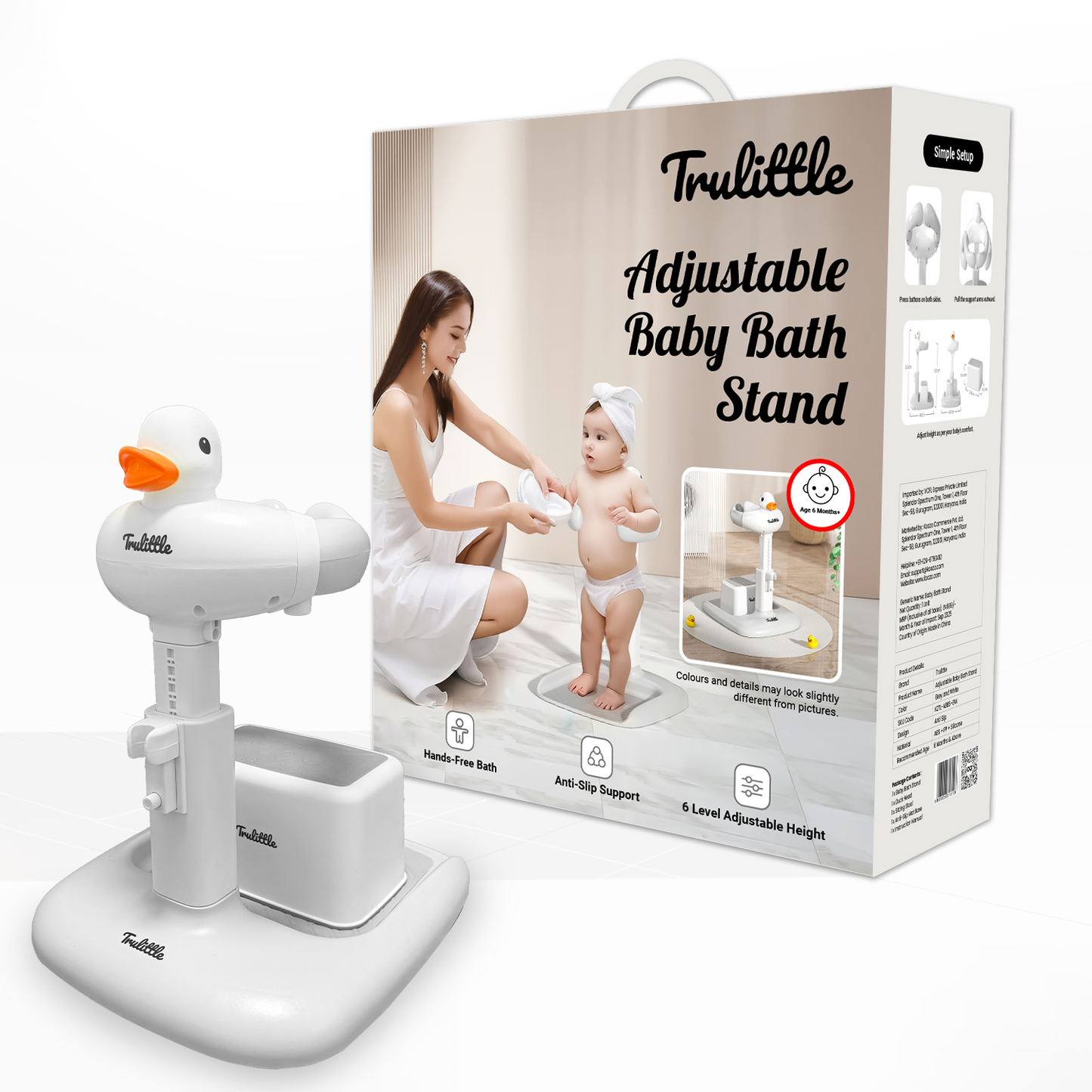 Adjustable Baby Bath Stand